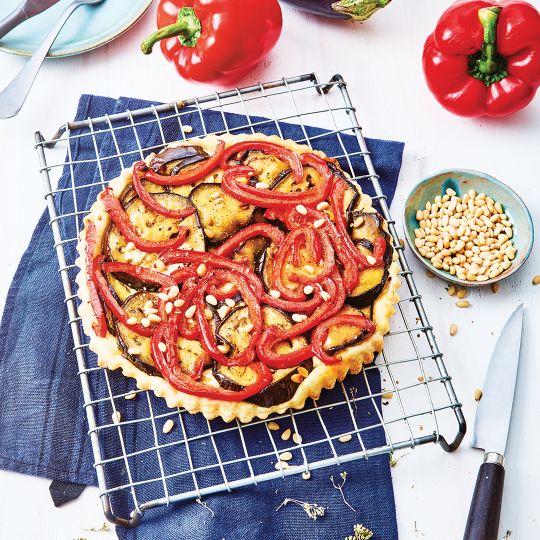 Tarte Tatin D Aubergines Poivrons Et Ricotta Aliive