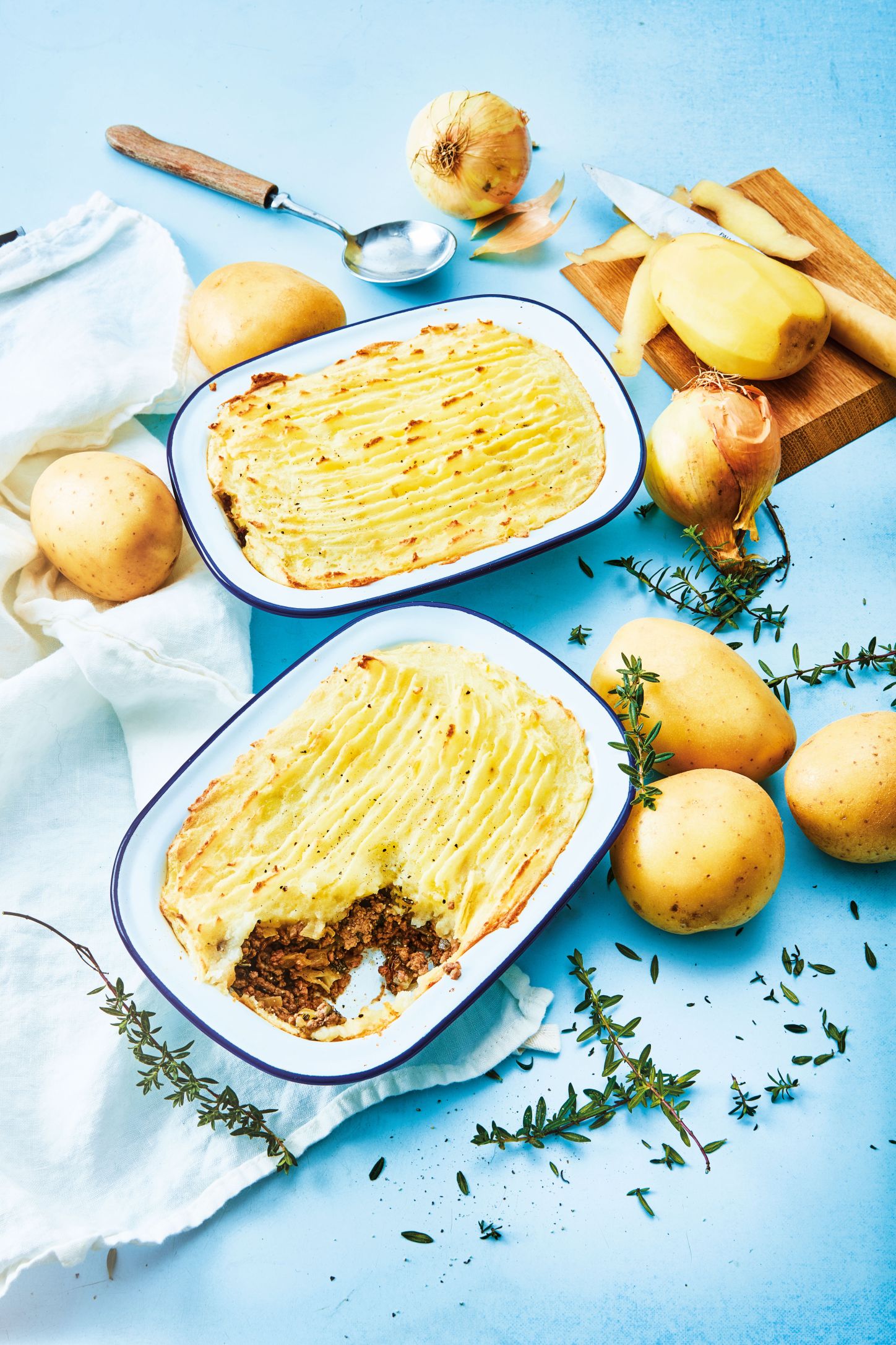 Hachis parmentier de bœuf aux pommes de terre et topinambours - aliive