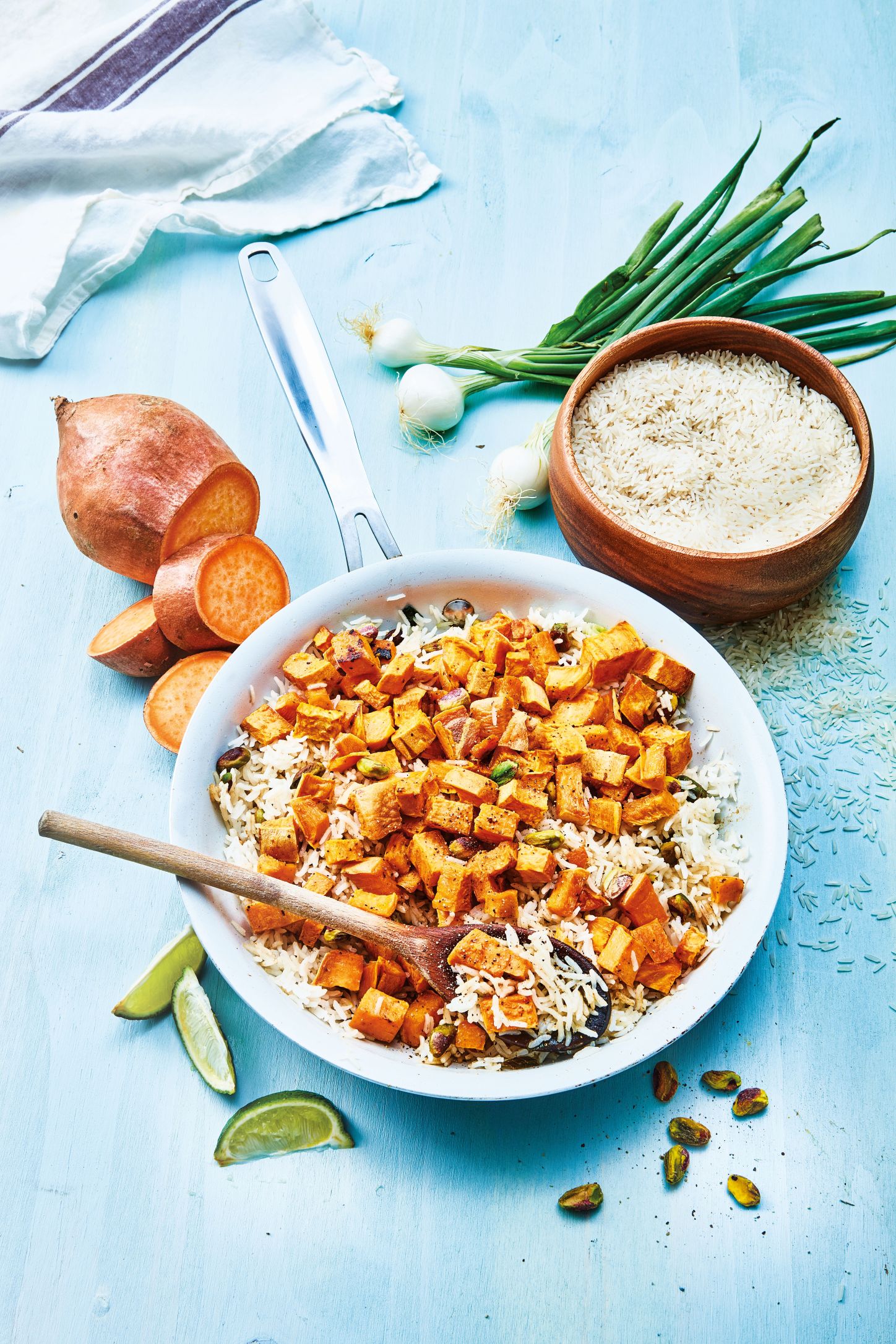 Riz basmati aux épices à salade